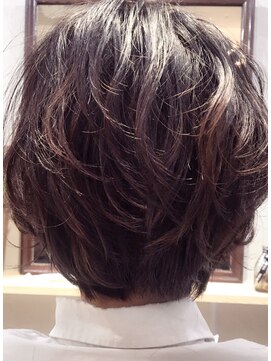 ヘアーアンドアトリエ マール(Hair&Atelier Marl) 【Marl外国人風ヘアー】ラベンダーグレージュのハイライトカラー