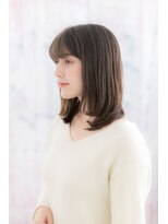 ミック ヘアアンドビューティー 大山店(miq  Hair&Beauty)&nbsp;インナーカラーで外国人風…一歩リードのワンカールストレート