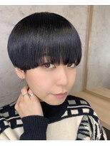 アフィナー(Afinar)&nbsp;【横浜/Afinar】マッシュ★ブルーブラック★