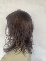 イフ ヘアーサロン(if... hair salon) ☆お客様Style☆パールグレージュ×コテ風パーマ