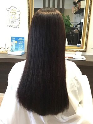 《髪質改善美髪チャージトリートメント》湿気の多い時期でも、艶とまとまりのある、扱いやすい髪の毛へ♪