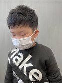 キッズ ツーブロック*