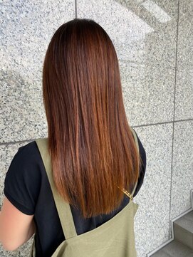 イオエ(ioe) 黒髪/ボブルフ/ネビージュ/小顔/ワンレン/髪質改善/グレージュ