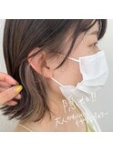 イヤリングカラー人気です
