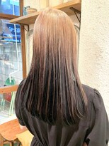 マジコ 下北沢本店(Magico) ダブルカラーミルクティーベージュカラーケアブリーチ韓国