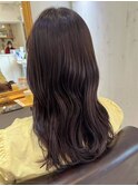 落ち着きのある暗めラベンダーカラー