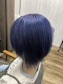 テーラヘアー 木更津本店(TELA HAIR) ブリーチを使ったブルー系カラーも人気です♪