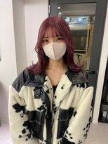 ペレ 渋谷(PELE)&nbsp;ウルフ/マチルダボブ/ピンクベージュ/インナーグレージュ/渋谷