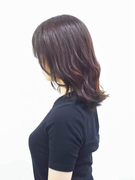 アテム 大町店(Atem) 透明感カラー×シアーダークブラウン