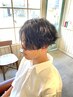 【メンズ】カット+波巻きパーマ￥11700