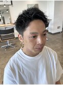スパイキーショートツイストスパイラルパーマラルフカール
