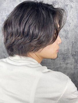 ヒロギンザバーバーショップ 大宮店(HIRO GINZA BARBER SHOP) セミロングセンターパート/大宮/メンズ/パーマ