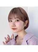 小顔ショート/マッシュショート/似合わせカット/ショートヘア
