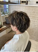 メンズ ハイライト メッシュスタイル