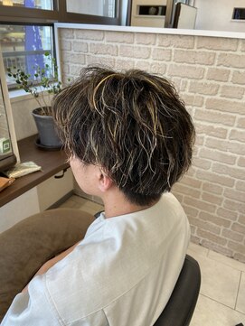 ノリス 幕張(Noris) メンズ ハイライト メッシュスタイル