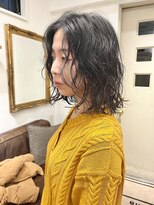 【Lomalia表参道/原宿】自然乾燥でキマる黒髪パーマ