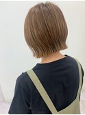 ブリーチなしオリーブグレージュ