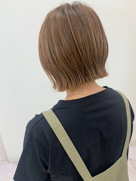 ヘアポジション 泉店(HAIR Position) ブリーチなしオリーブグレージュ