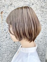 ニスル 町田店(NISURU)&nbsp;似合わせカット/大人ガーリー/ダークアッシュ/着物/町田/町田駅