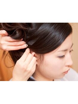 女性スタッフ一人による丁寧なカウンセリングで、お客様のご要望をしっかり汲み取るプライベートサロンです