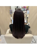 アドラーブル 長岡リバーサイド千秋店(adorable) 10代20代ブリーチなしボルドーカラー