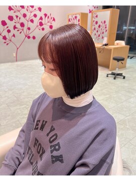 サラ ビューティ サイト 春日(SARA Beauty sight) Bob/ボブカット/マロンブラウン/ブラウン/艶髪