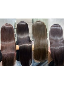 お客様に合うトリートメント診断「髪の状態に合わせて、最適なトリートメントを選ぶこと」が美髪への近道。