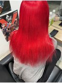 イナズマイレブン 基山ヒロト ケアブリーチ レッド ウルフカット