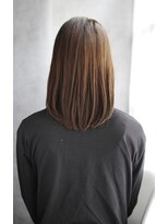 シュシュット(chouchoute) 夏美髪質改善アプリコットオレンジハイライトカラーくびれヘア11