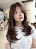 アッシュベージュと大人のワンカールレイヤー