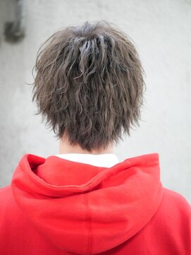 リップス 池袋(LIPPS) 【ミニウルフ】波巻きパーマ