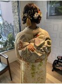 振袖　ヘアアレンジ