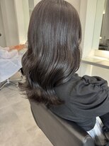 ナンバー 竪町(number+)&nbsp;10代20代30代大人かわいい韓国風アッシュブラウンオルチャンヘア