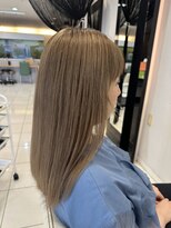 マアム ジー 経堂店(ma'am Zee) ブリーチあり/ベージュカラー