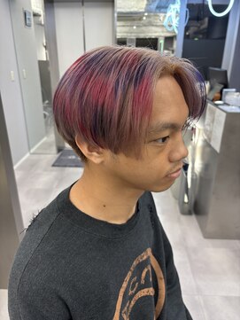 ロテ 名古屋 名駅店(Lote.) ミディアムヘア/デザインカラー/フェイスフレーミング/名古屋