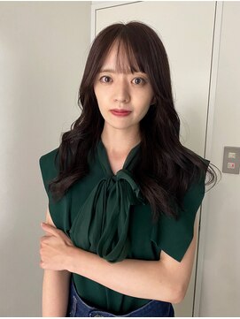 エンリッチヘア(enrich hair) ロングレイヤー　バイオレットカラー