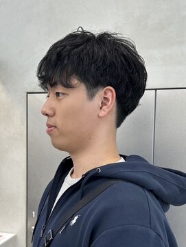 ザザ ZA/ZA 茗荷谷 クセを活かしたマッシュスタイル