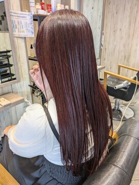 髪質改善ストレート