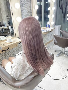 ブロッサム ヘアデザイン(blossom) ピンクベージュ