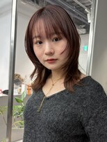 トリッカ シブヤ(TRICCA SHIBUYA) くびれヘア/ミディアムレイヤー/ボブ/暖色/艶カラー/顔周り/小顔