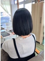 ヘアアトリエ ナイン 岡部店(hair atelier nine)&nbsp;ヘッドスパ/チェリーレッド/ハイレイヤーウルフ/髪質改善/福島市