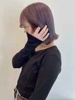 ウシワカマル ミライ(USHIWAKAMARU MIRAI)&nbsp;切りっぱなしボブ/ラベンダーシルバー