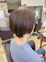 トップスタイル リッチ&nbsp;首元すっきり丸みショート