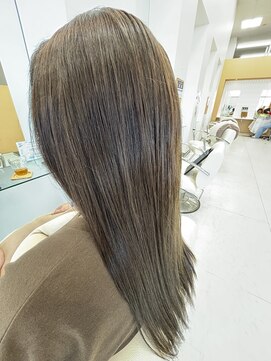 ヘアポジション 五所川原店(HAIR Position) 白髪ぼかしダブルカラー