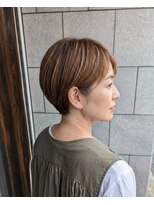 ソラーナ(SOLANA)&nbsp;30代40代50代＊大人小顔ショートボブ/絶壁解消/丸み[池田]