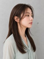スリーランドメゾン 鶴見区横堤(THREELAND maison)&nbsp;ミルクティーブロンド/ダークブルー/デジタルパーマ/鶴見区横堤