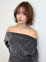 ルネ 北千住(Renee)&nbsp;切りっぱなしボブ/レイヤーボブ/ボブ/ベージュ/北千住