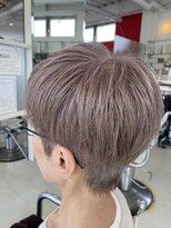 ラ ルーナ アレックス 神戸北町店(la luna alex)&nbsp;白髪を活かすラベンダーグレージュショート