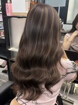 ラピス 名古屋 栄店(Lapis) 地毛に合わせてエクステで大人ハイライト