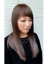 ヘア ヴィーヴル 田宮店(Hair BIVRE) グラデーション×パープルアッシュ